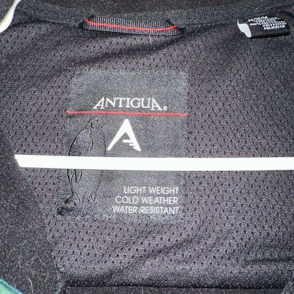 Men’s Antigua Lightweight Cold Weather Water Resistant M Jacket - Picture 4 of 5